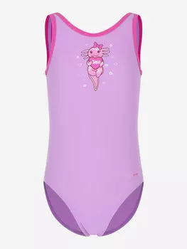 Купальник слитный для девочек Joss, Фиолетовый