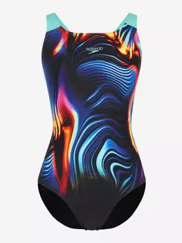 Купальник слитный для девочек Speedo, Черный