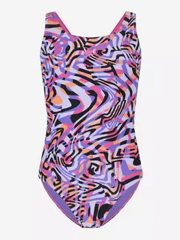 Купальник слитный для девочек Speedo Digi, Мультицвет