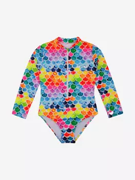 Купальник слитный на молнии ARUNA, Мультицвет