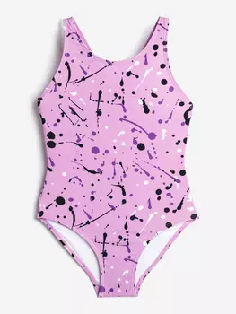 Купальник слитный PlayToday, Фиолетовый