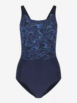 Купальник слитный женский Speedo Hyperboom, Синий