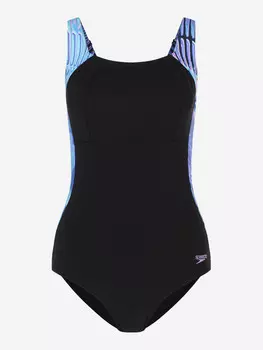 Купальник слитный женский Speedo Lunalustre, Черный