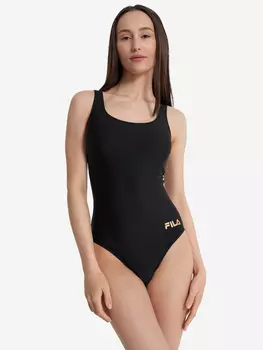 Купальник слитный женский FILA, Черный