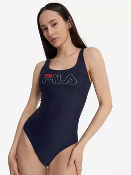 Купальник слитный женский FILA, Черный