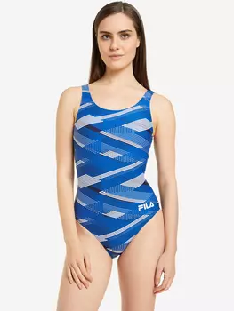 Купальник слитный женский FILA, Синий