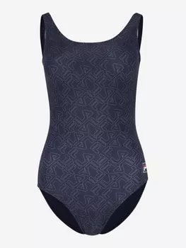 Купальник слитный женский FILA, Синий