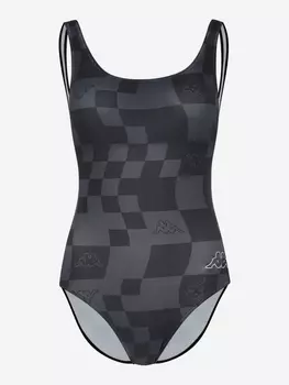 Купальник слитный женский Kappa, Черный