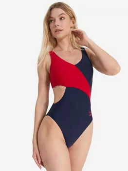 Купальник слитный женский Reebok Ariel, Красный