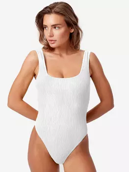 Купальник женский слитный GYMPANTHERS, Белый