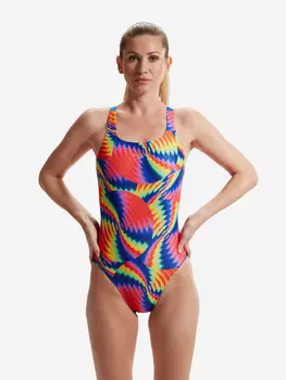 Купальник слитный женский Speedo Allover, Синий