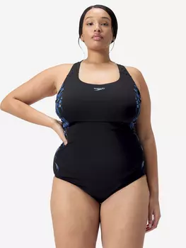 Купальник слитный женский Speedo Medalist, Черный