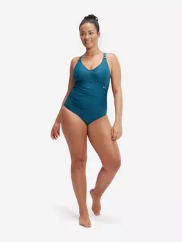 Купальник слитный женский Speedo, Зеленый