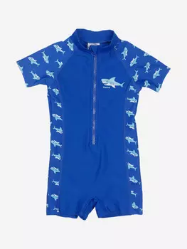 Купальный комбинезон "Акула" для мальчика Playshoes, Синий