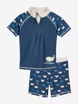 Купальный костюм для мальчика Playshoes "Кит", Синий