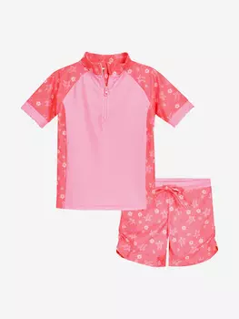 Купальный костюм Playshoes для девочек "Гавайи", Оранжевый