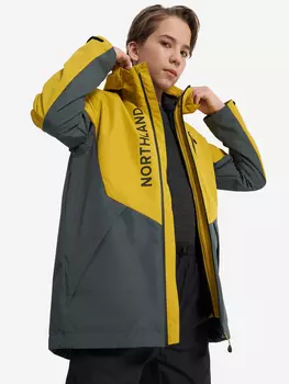 Куртка 3 в 1 для мальчиков Northland, Желтый