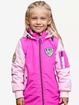 Куртка-бомбер для девочки batik Кира, Розовый