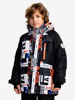 Куртка демисезонная с капюшоном мультицвет Button Blue, Мультицвет