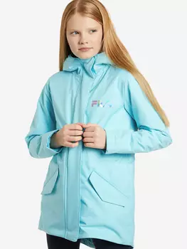 Куртка для девочек FILA, Голубой, размер 170