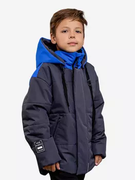 Куртка для мальчика batik Бази графит, Серый