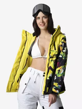 Куртка горнолыжная женская Saimaa, Желтый