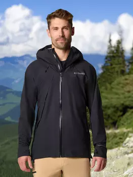 Куртка мембранная мужская Columbia Northwest Explorer 3 L Shell, Черный