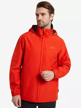 Куртка мембранная мужская Jack Wolfskin Stormy Point, Красный, размер 58
