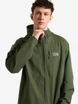 Куртка мембранная мужская Mountain Hardwear Stretch Ozonic Jacket, Зеленый