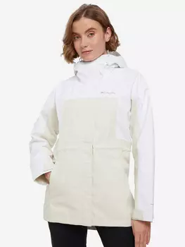 Куртка мембранная женская Columbia Hikebound Long Jacket, Бежевый
