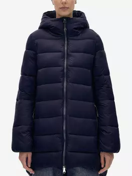 Куртка на синтетическом утеплителе женская Lumberjack Hoodie Puffa Padded Jacket, Синий