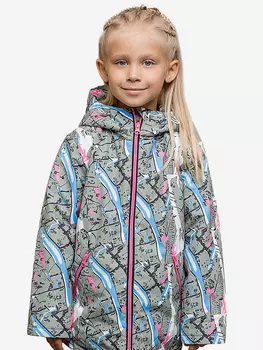 Куртка-парка для девочки batik Джесси мультиколор, Мультицвет