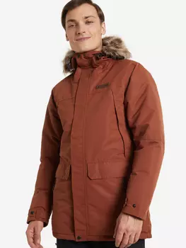Куртка пуховая мужская Columbia South Canyon Long Down Parka, Коричневый, размер 54
