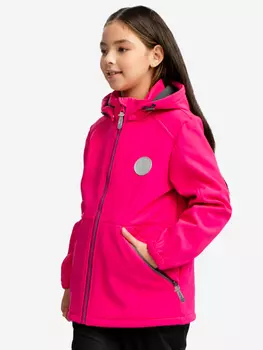 Куртка с капюшоном розовая Button Blue, Розовый