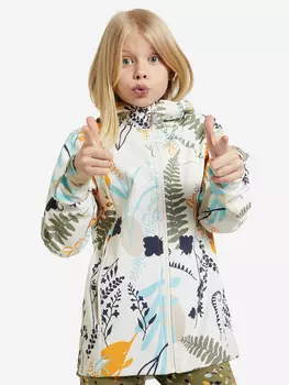 Куртка софтшелл для девочек Outventure, Бежевый, размер 146