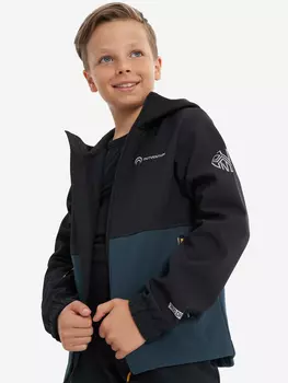 Куртка софтшелл для мальчиков Outventure, Черный