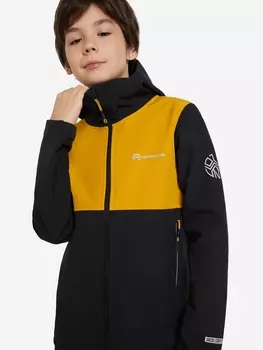 Куртка софтшелл для мальчиков Outventure, Черный, размер 170