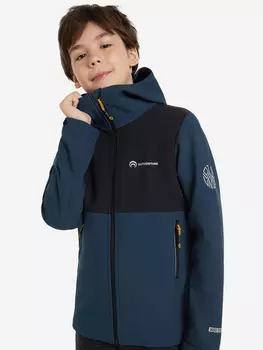 Куртка софтшелл для мальчиков Outventure, Синий, размер 134