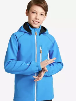 Куртка софтшелл для мальчиков Reima Vantti, Синий, размер 122