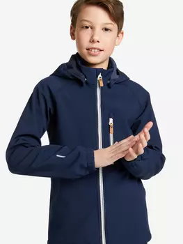 Куртка софтшелл для мальчиков Reima Vantti, Синий, размер 116