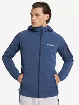 Куртка софтшелл мужская Columbia Tall Heights Hooded Softshell, Синий