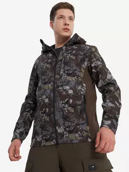 Куртка софтшелл мужская Geotech, Коричневый