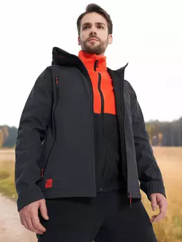 Куртка софтшелл мужская Northland, Черный