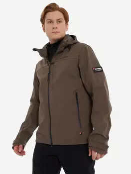 Куртка софтшелл мужская Zanier, Коричневый