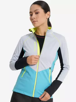 Куртка софтшелл женская Fischer, Голубой