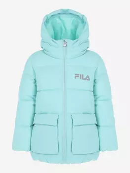 Куртка утепленная для девочек FILA, Голубой