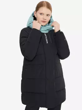 Пуховик для девочек Northland, Черный