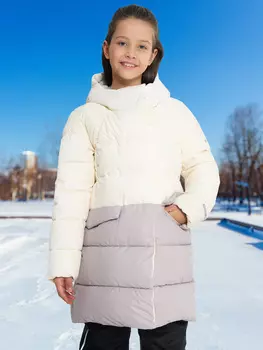 Пуховик для девочек Outventure, Белый