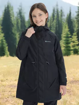 Куртка утепленная для девочек Outventure, Черный