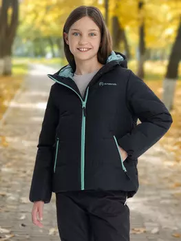 Куртка утепленная для девочек Outventure, Черный